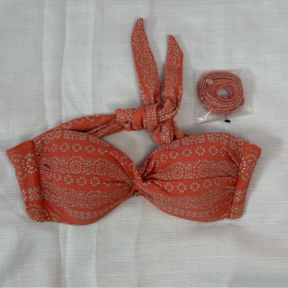NWOT Robin Piccone Bandeau Bikini Top Sz Medium | Robin Piccone Bikini Medium -